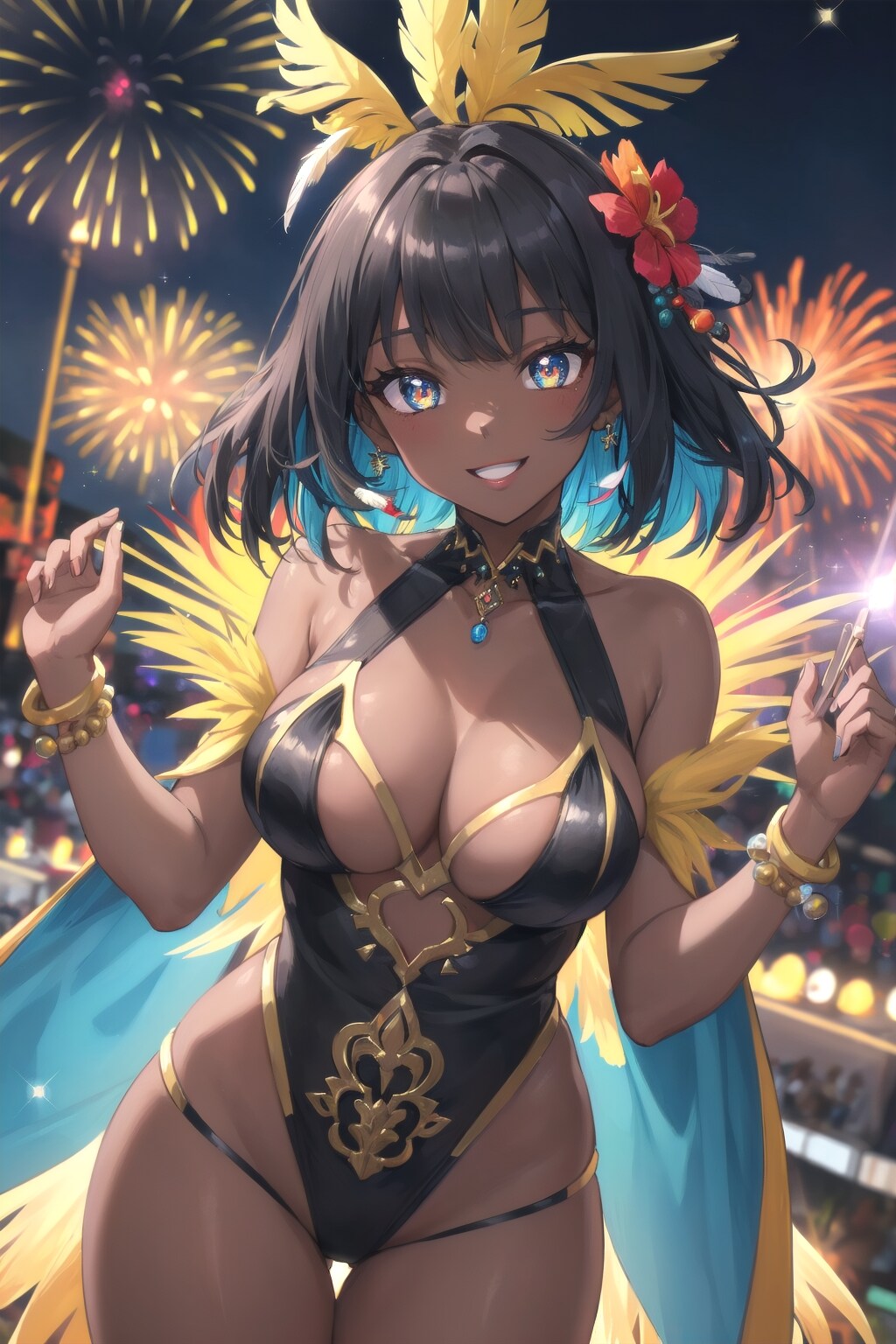 スタイリッシュな褐色美女11
