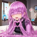 紫スライムの連続ハートマーク＋α 3枚目