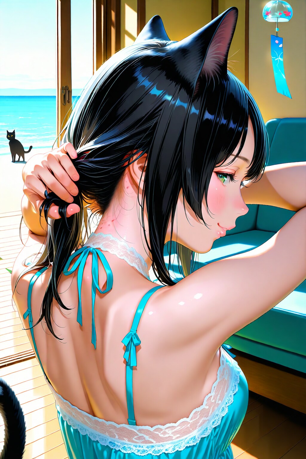 まだ痕、残ってる？