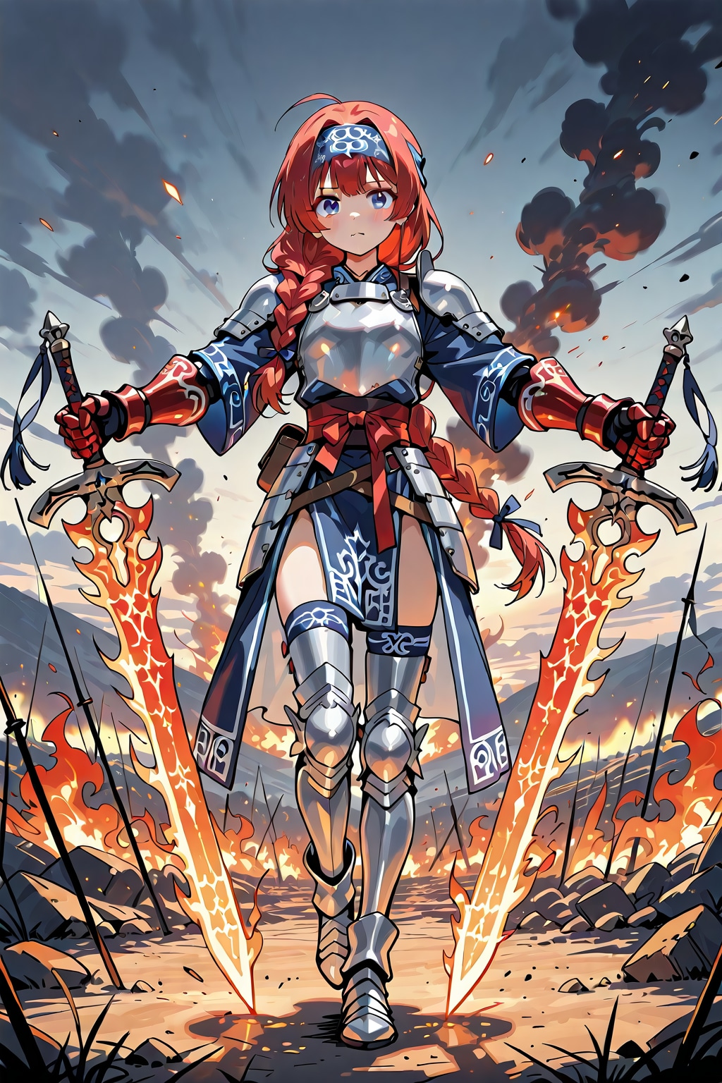 異世界の戦場に立つ！ | の人気AIイラスト・グラビア