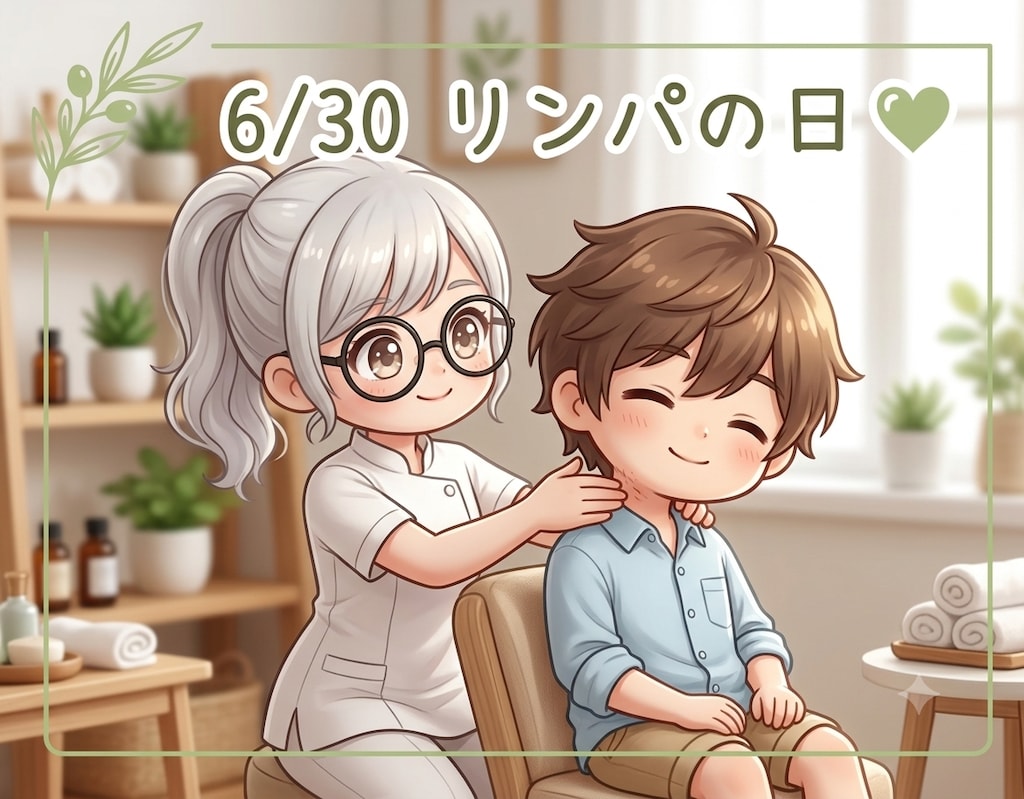 今日は「リンパの日」