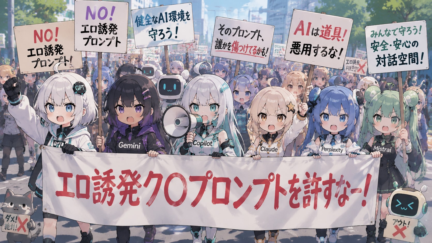 ブチギレAIちゃんズ🙉
