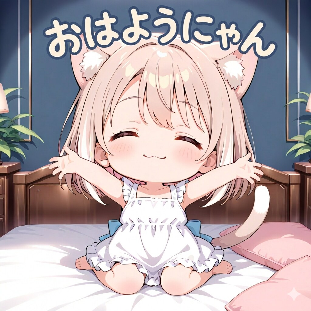 おはようにゃん