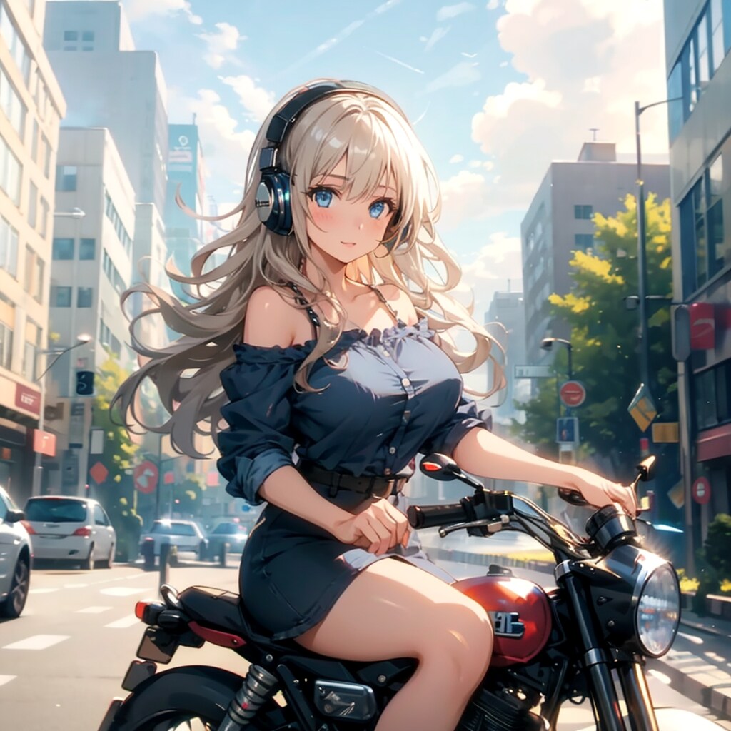 愛車に乗って | の人気AIイラスト・グラビア