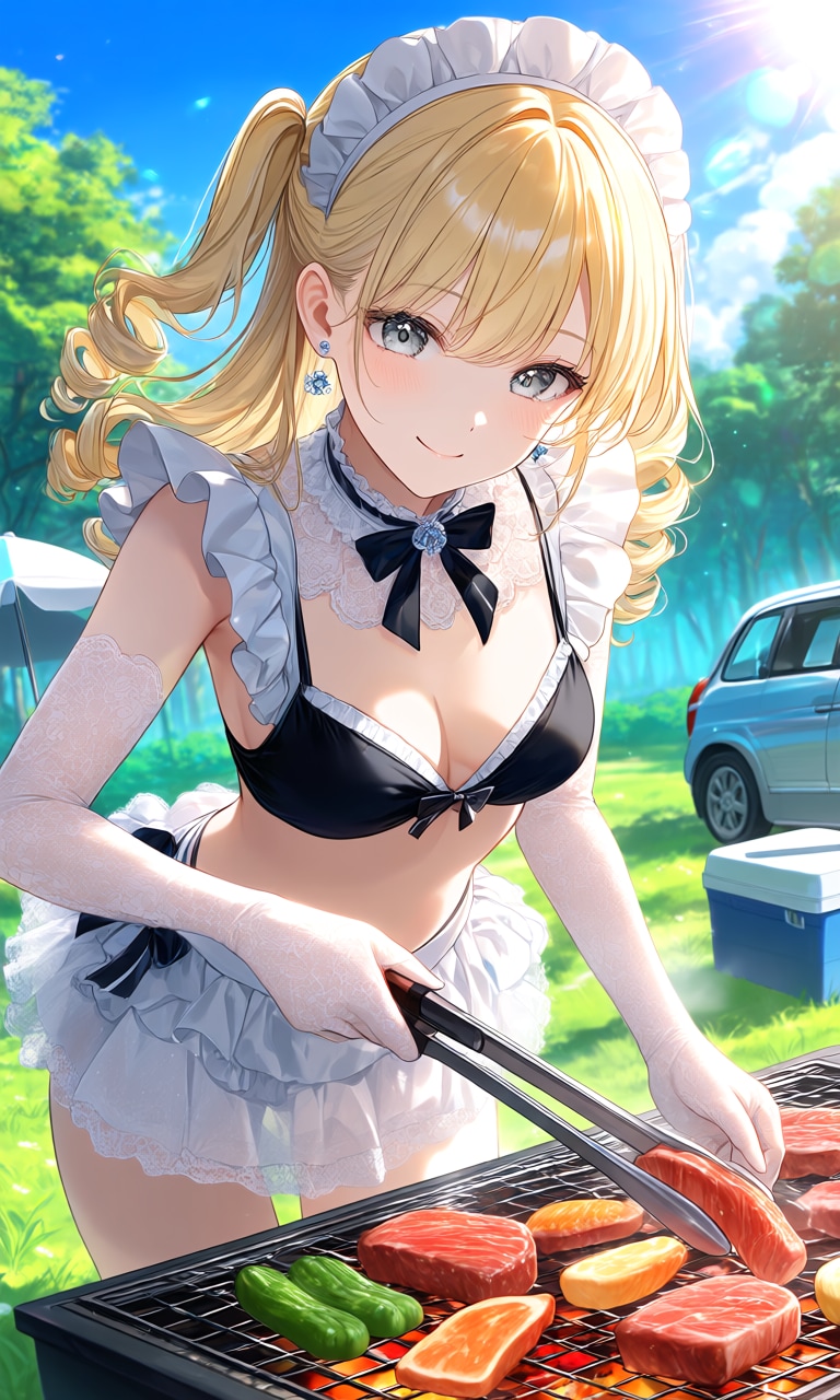 ビキニメイドバーベキュー