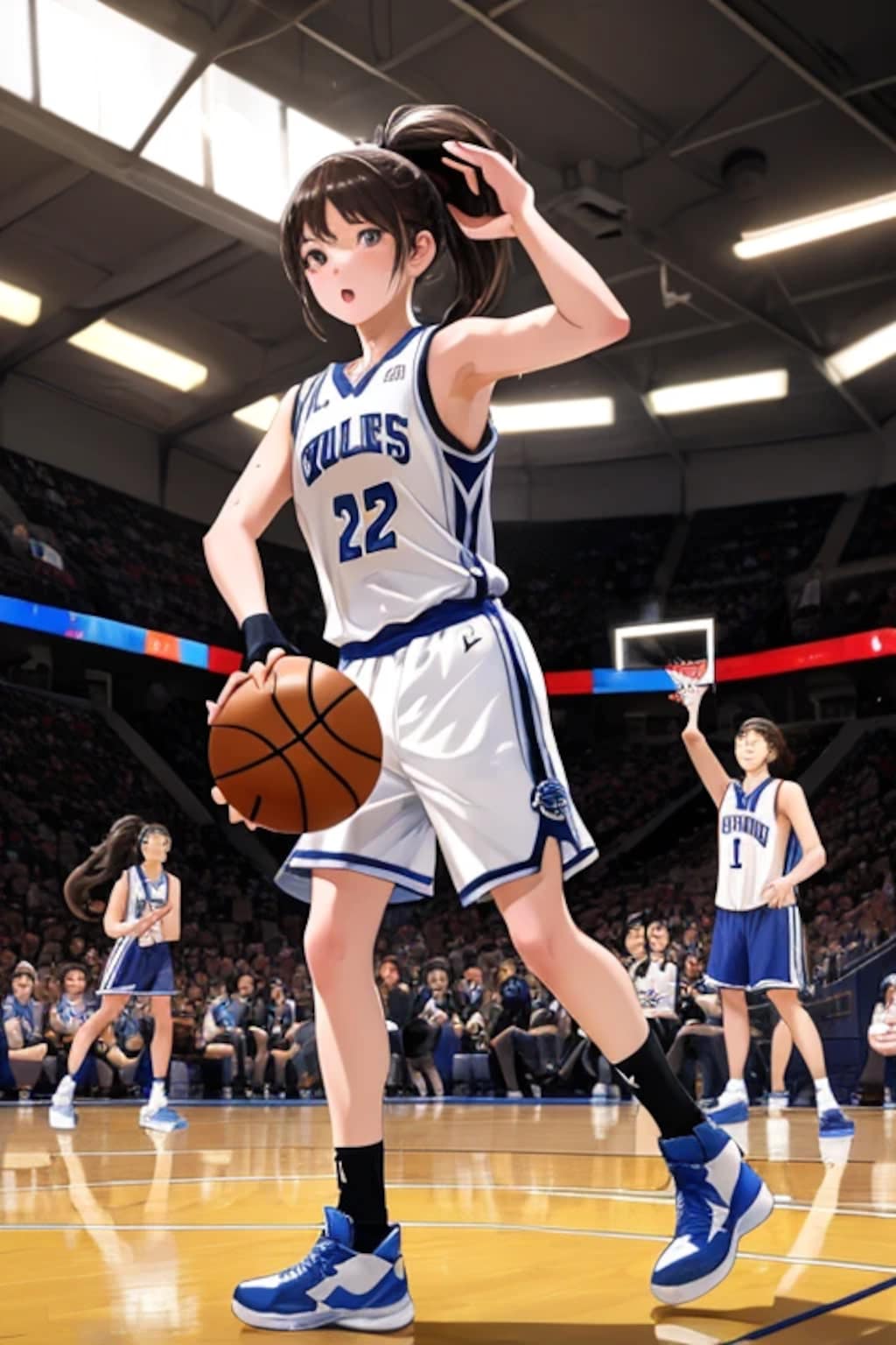 バスケ少女