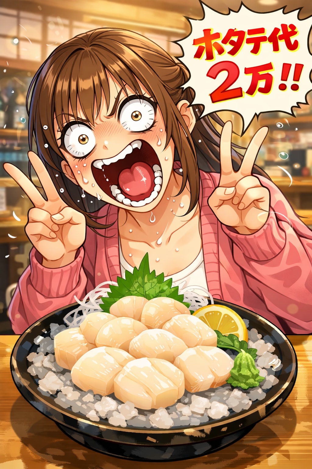 更に倍！二万！！ドン！！