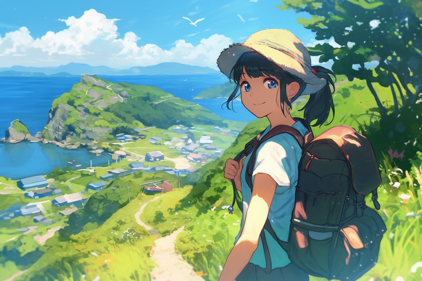 旅する少女244 | の人気AIイラスト・グラビア