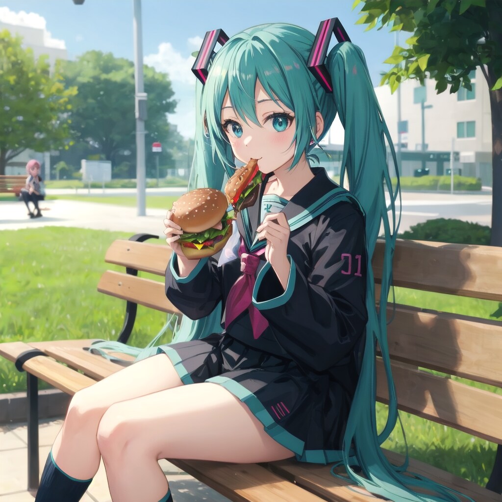 ハンバーガー | の人気AIイラスト・グラビア