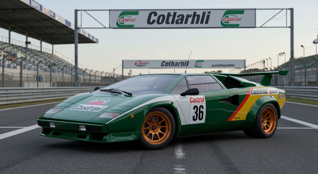 カストロールカウンタック