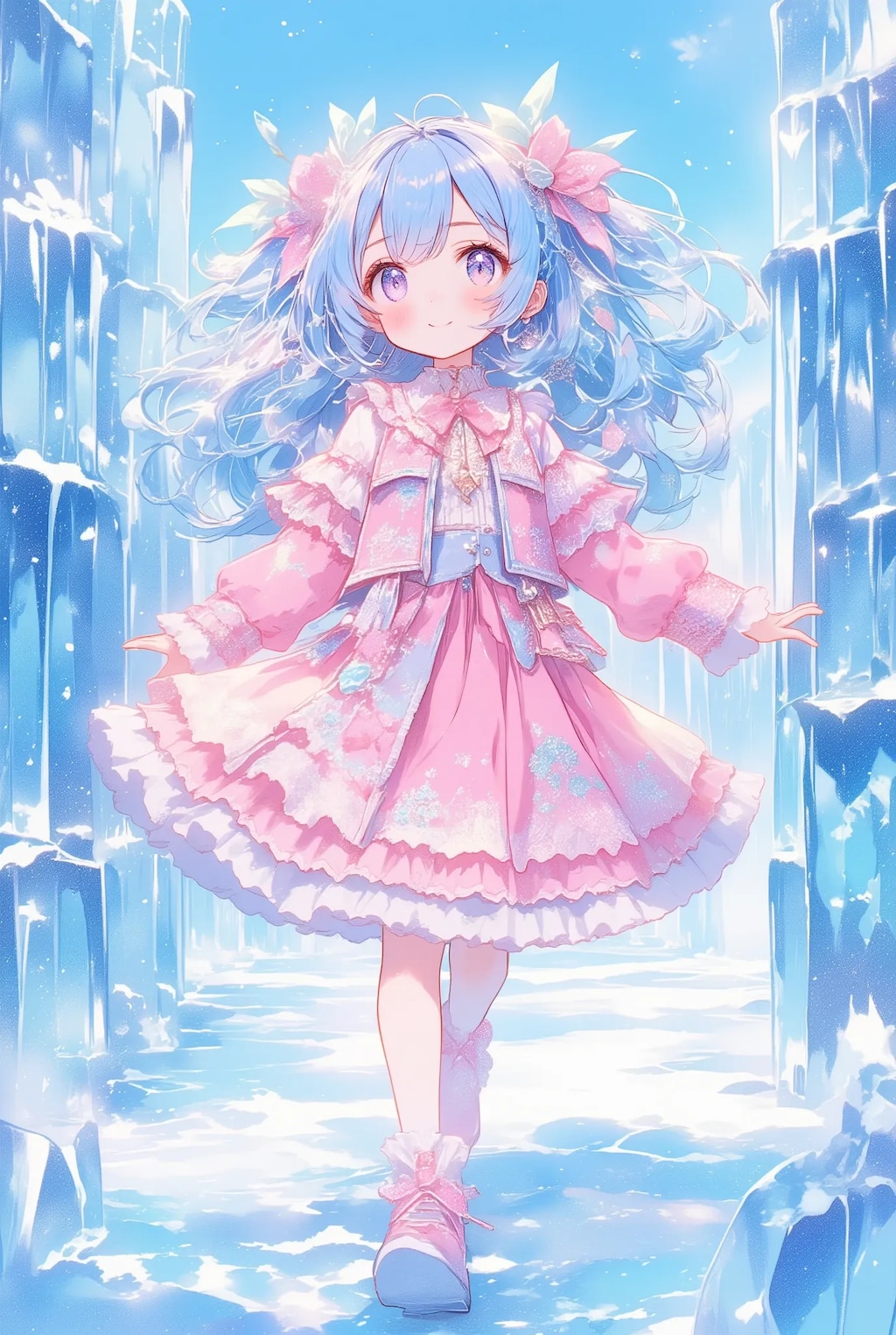 氷立高校のフリフリちゃん