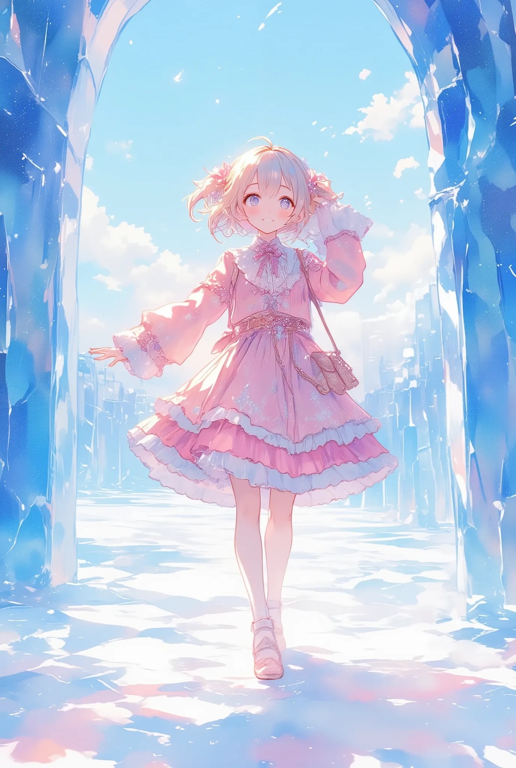 氷立高校のフリフリちゃん