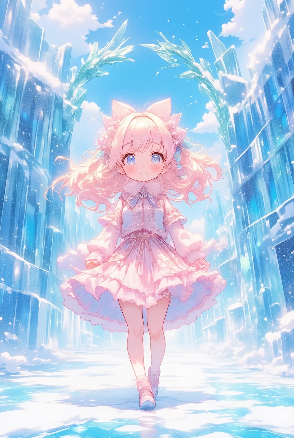 氷立高校のフリフリちゃん