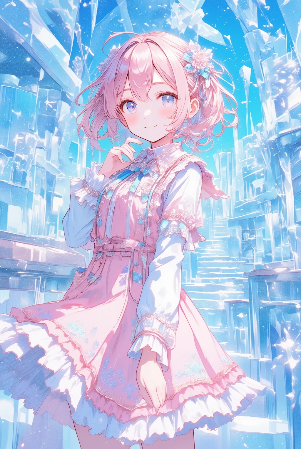 氷立高校のフリフリちゃん
