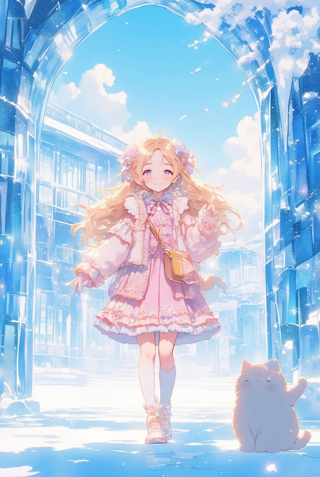 氷立高校のフリフリちゃん