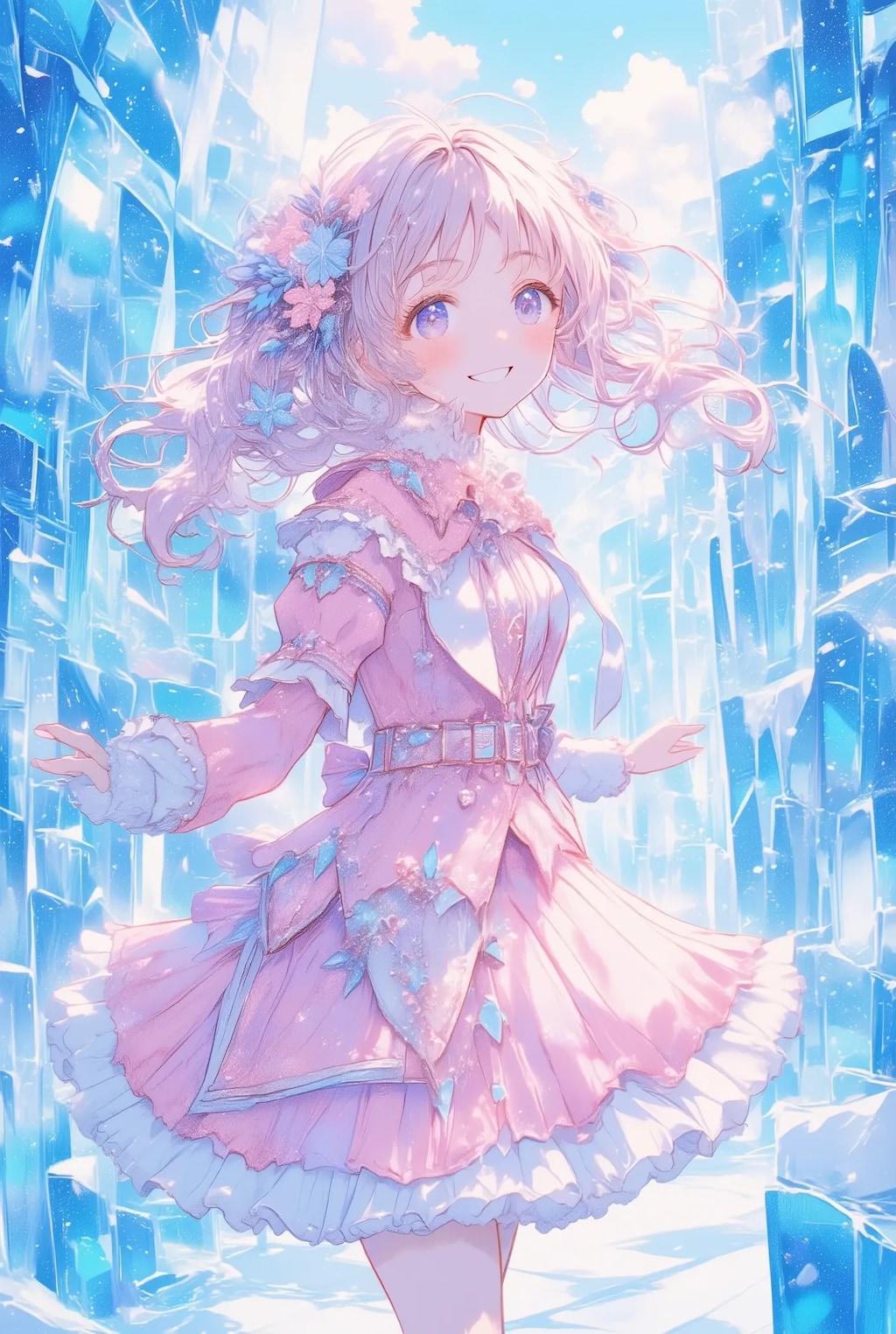 氷立高校のフリフリちゃん