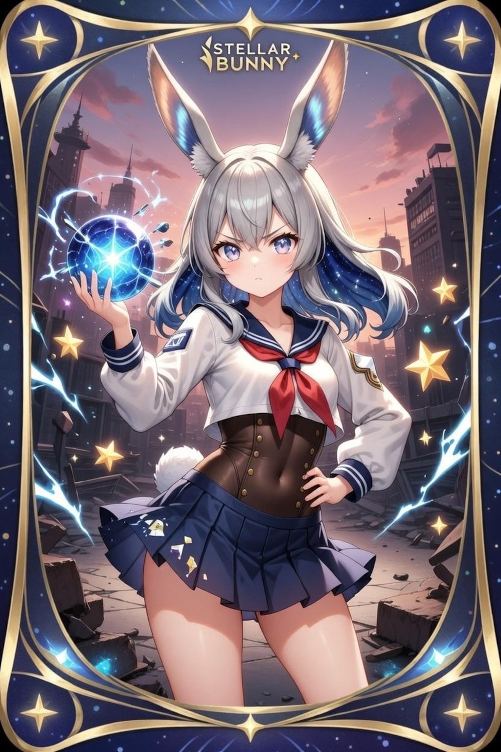 魔法少女　キャラシート付き
