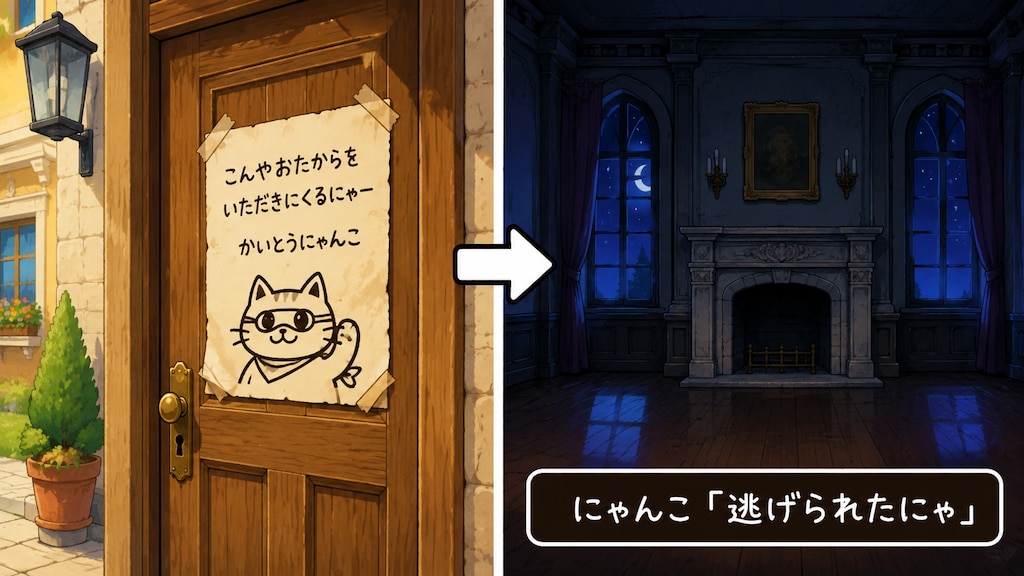 投稿企画[張り紙]の見本とか質問受付のところー