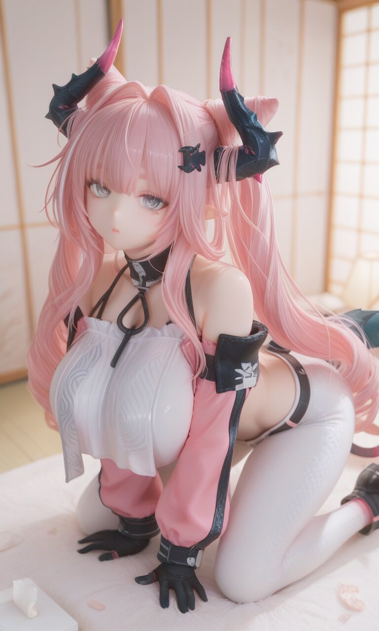 イヴォンヌ\アークナイツ：エンドフィールド )　アクリルドールフィギュア | の人気AIイラスト・グラビア