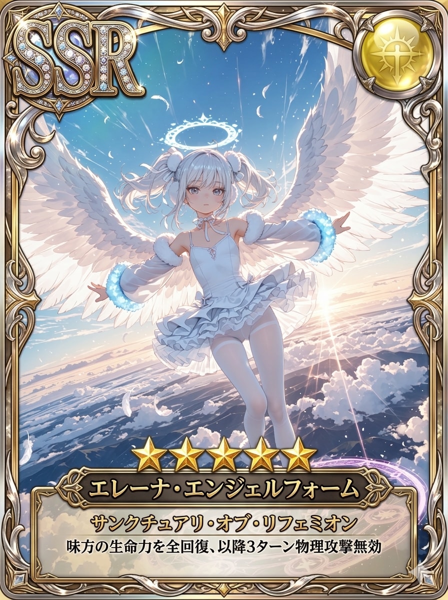 SSR『エレーナ・エンジェルフォーム』 | の人気AIイラスト・グラビア