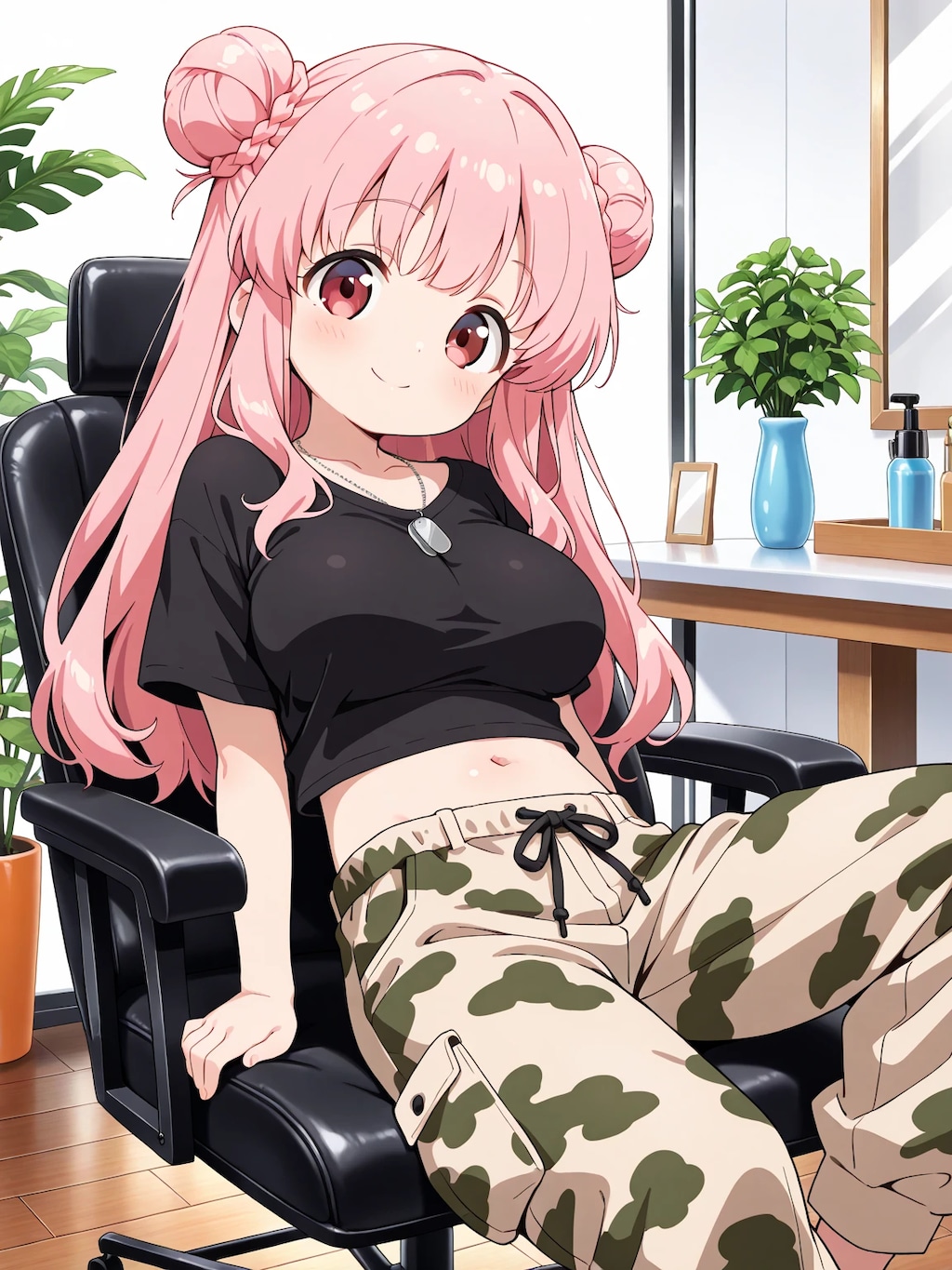 お団子りなちゃん