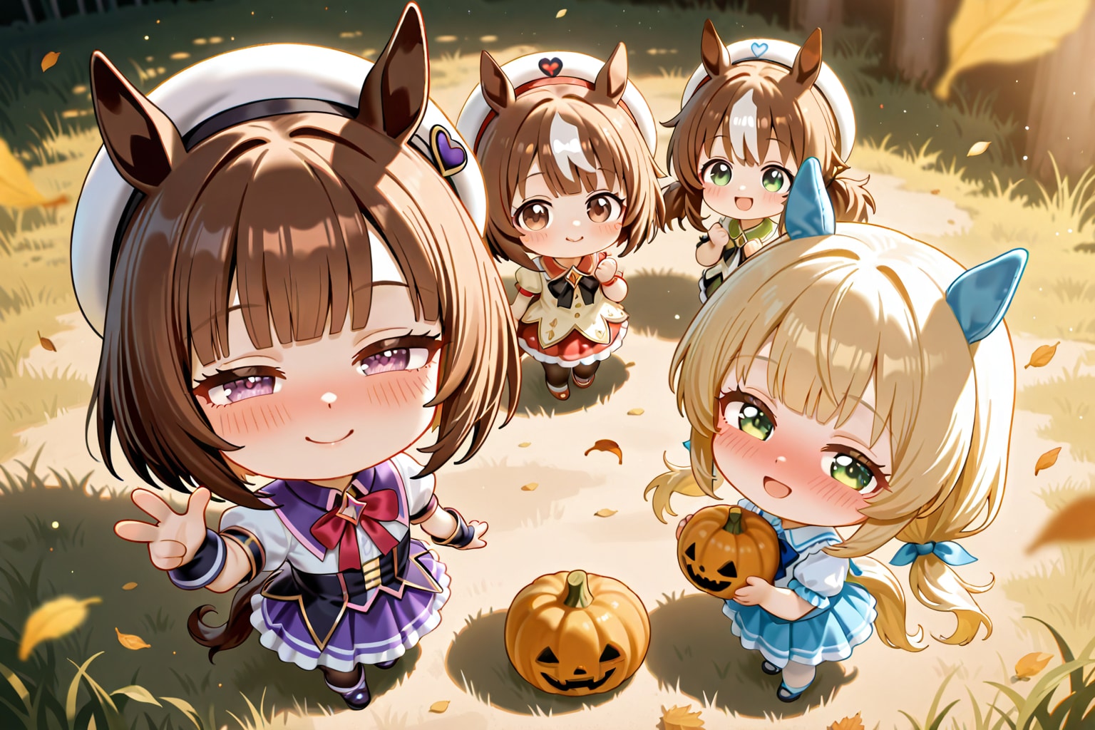 〖四色〗(((magical girl costume))),。 | の人気AIイラスト・グラビア