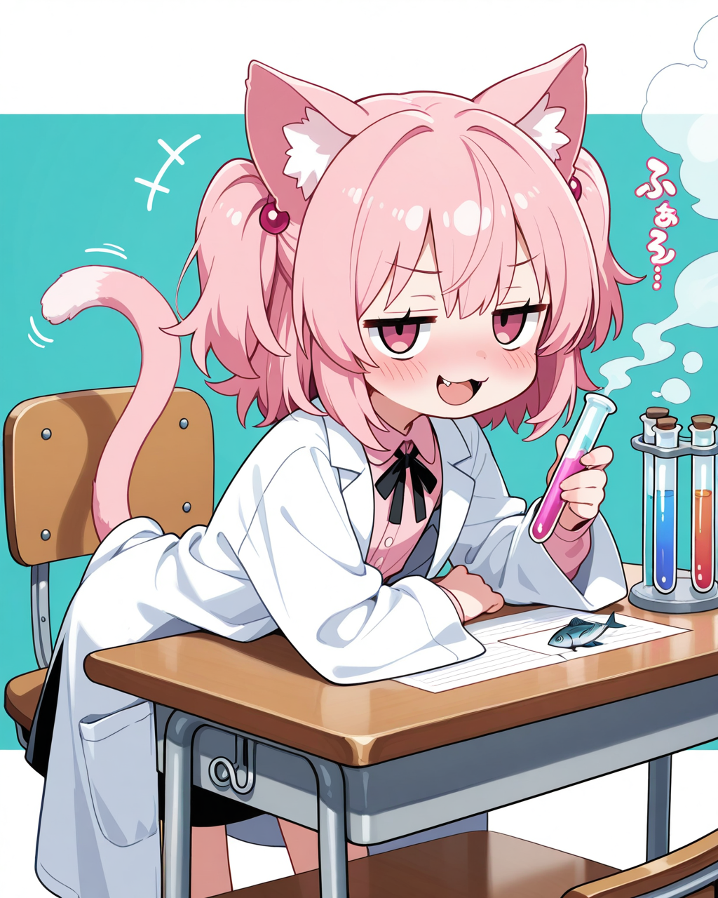 無限におさかにゃが増える薬だにゃん！！