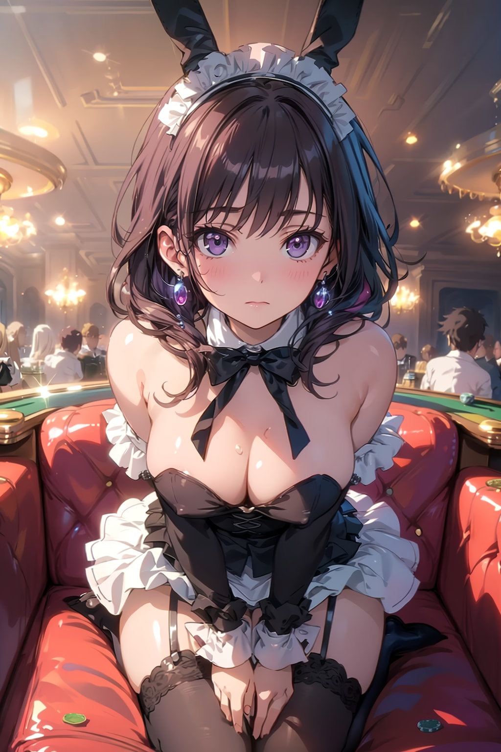 『‥‥もう行っちゃうんですか？』