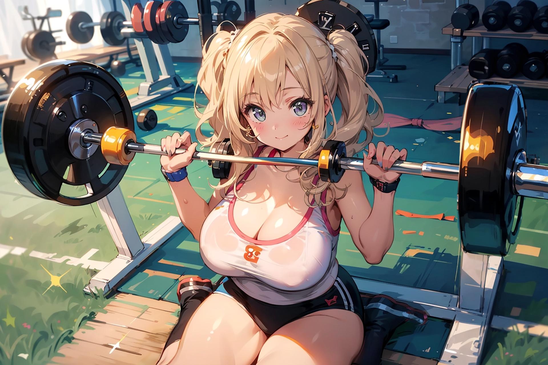 フィットネスガール1