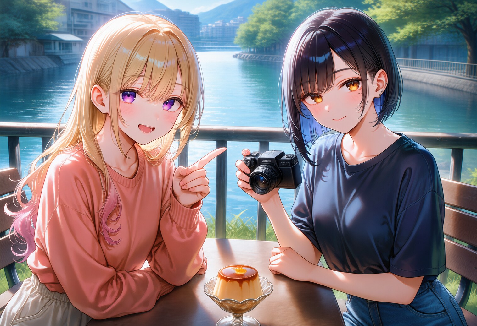 今日の主役はプリン | の人気AIイラスト・グラビア