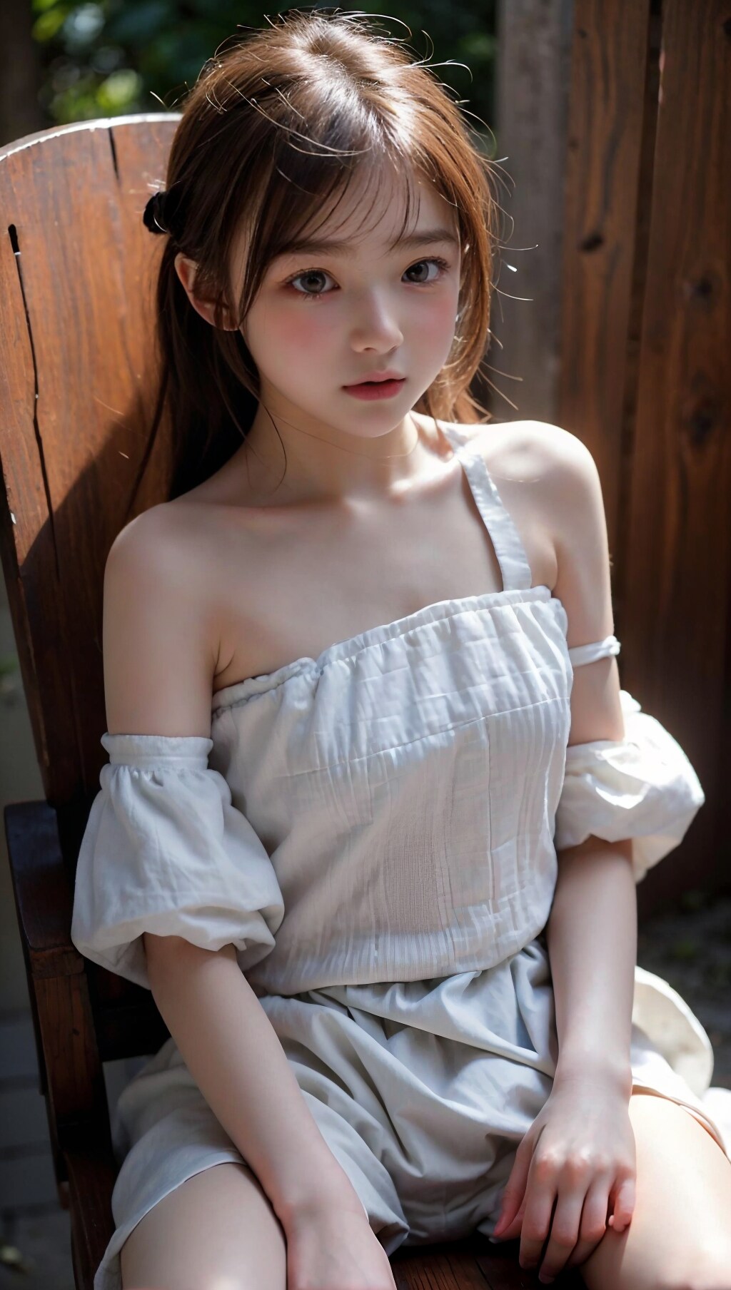 腰掛ける