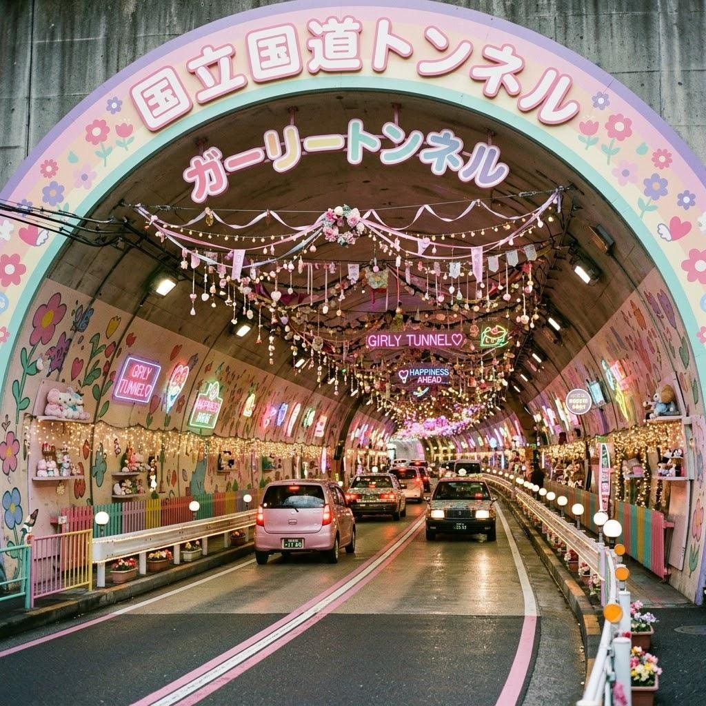 ガーリーなトンネル