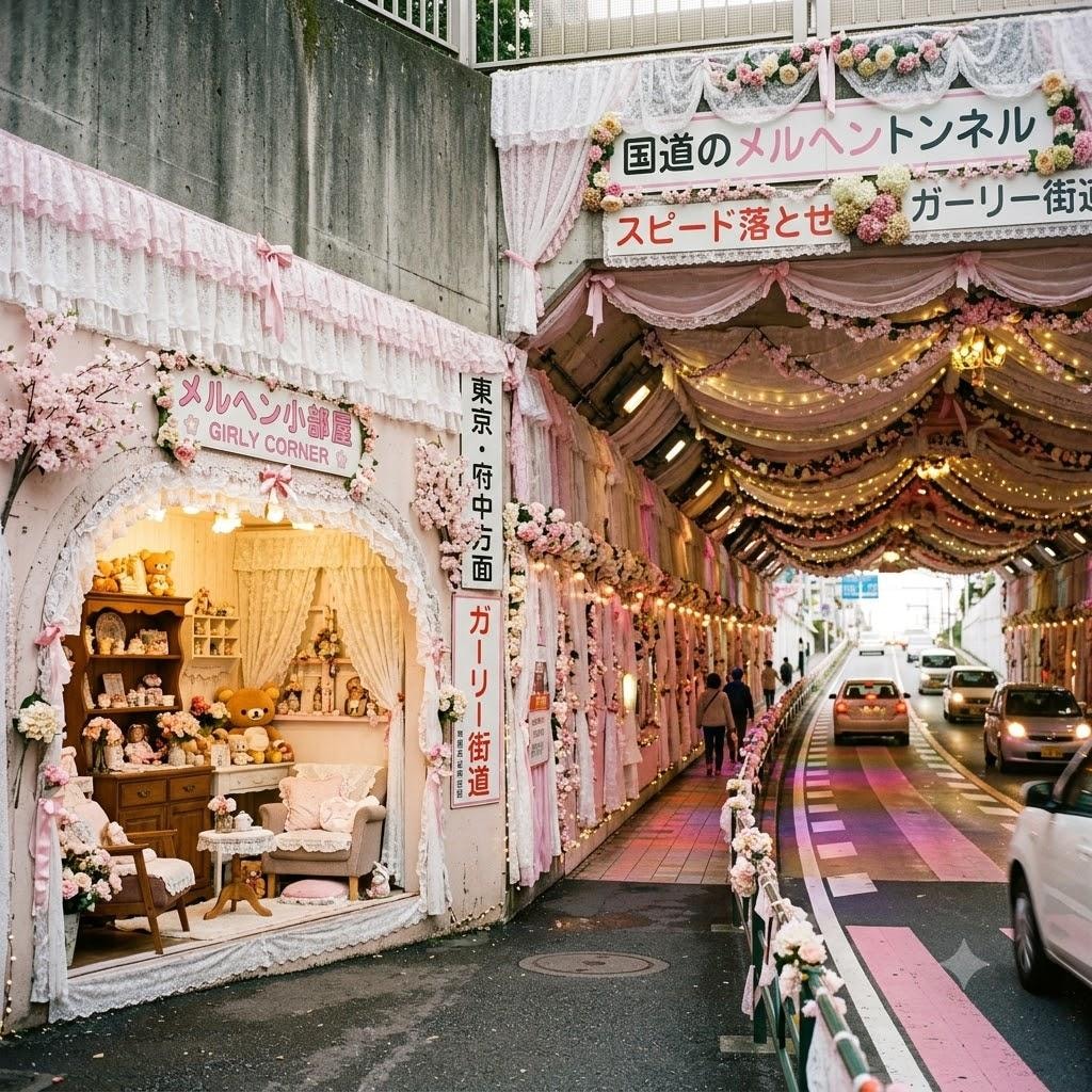 ガーリーなトンネル