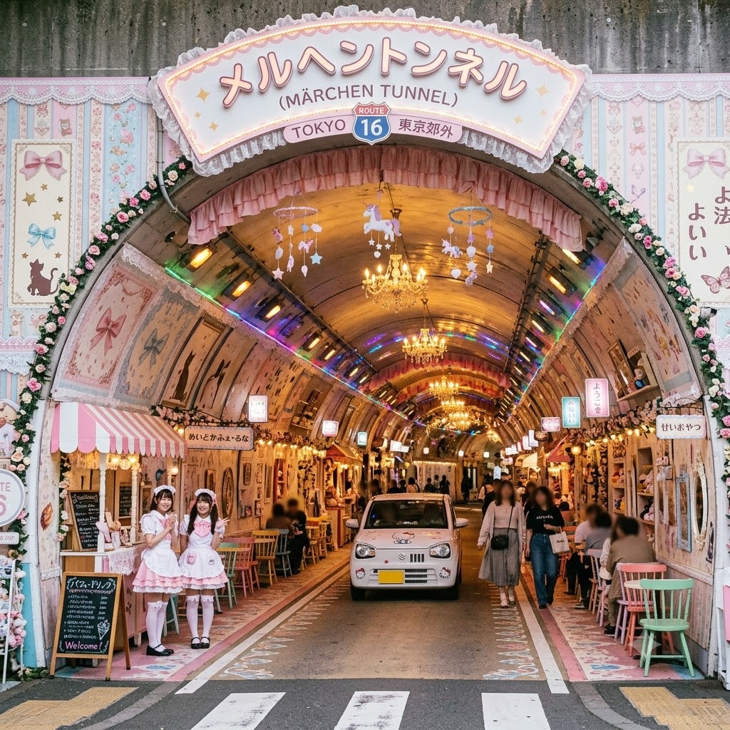 ガーリーなトンネル