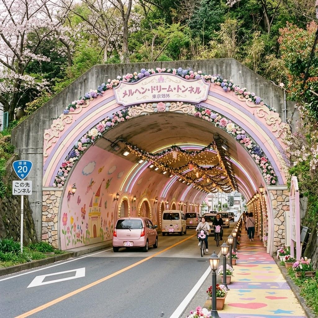 ガーリーなトンネル