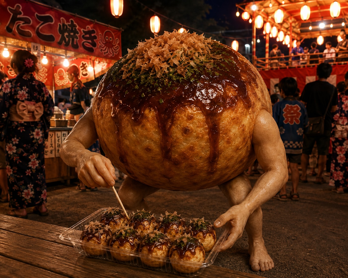 たこ焼きの共食い