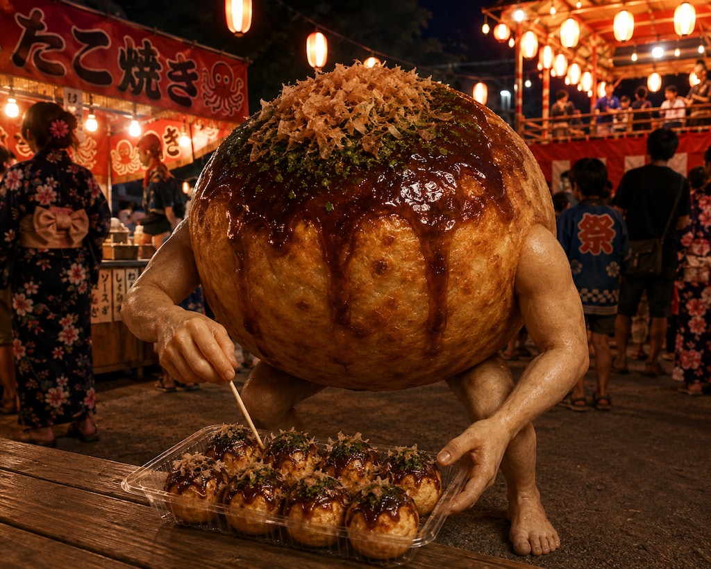 たこ焼きの共食い