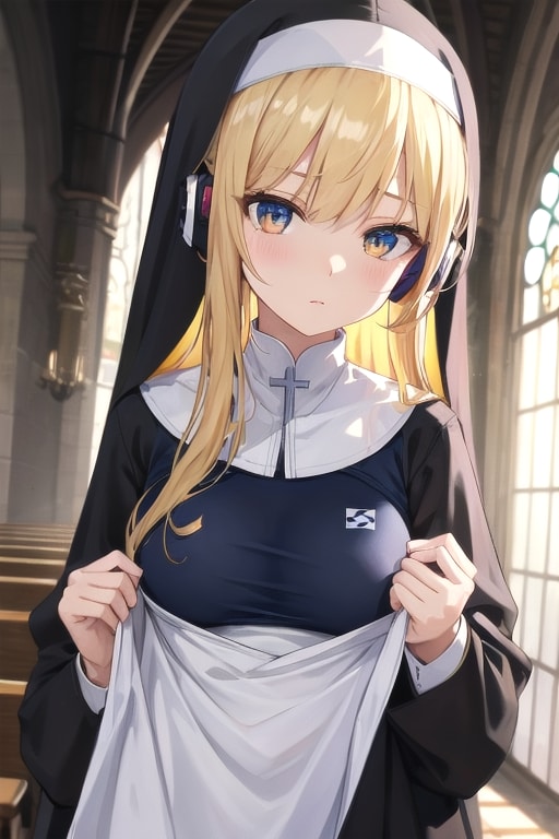 シスターは仮の姿 | の人気AIイラスト・グラビア