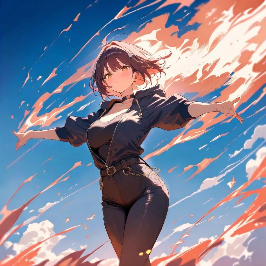 一語一絵「不知火舞」