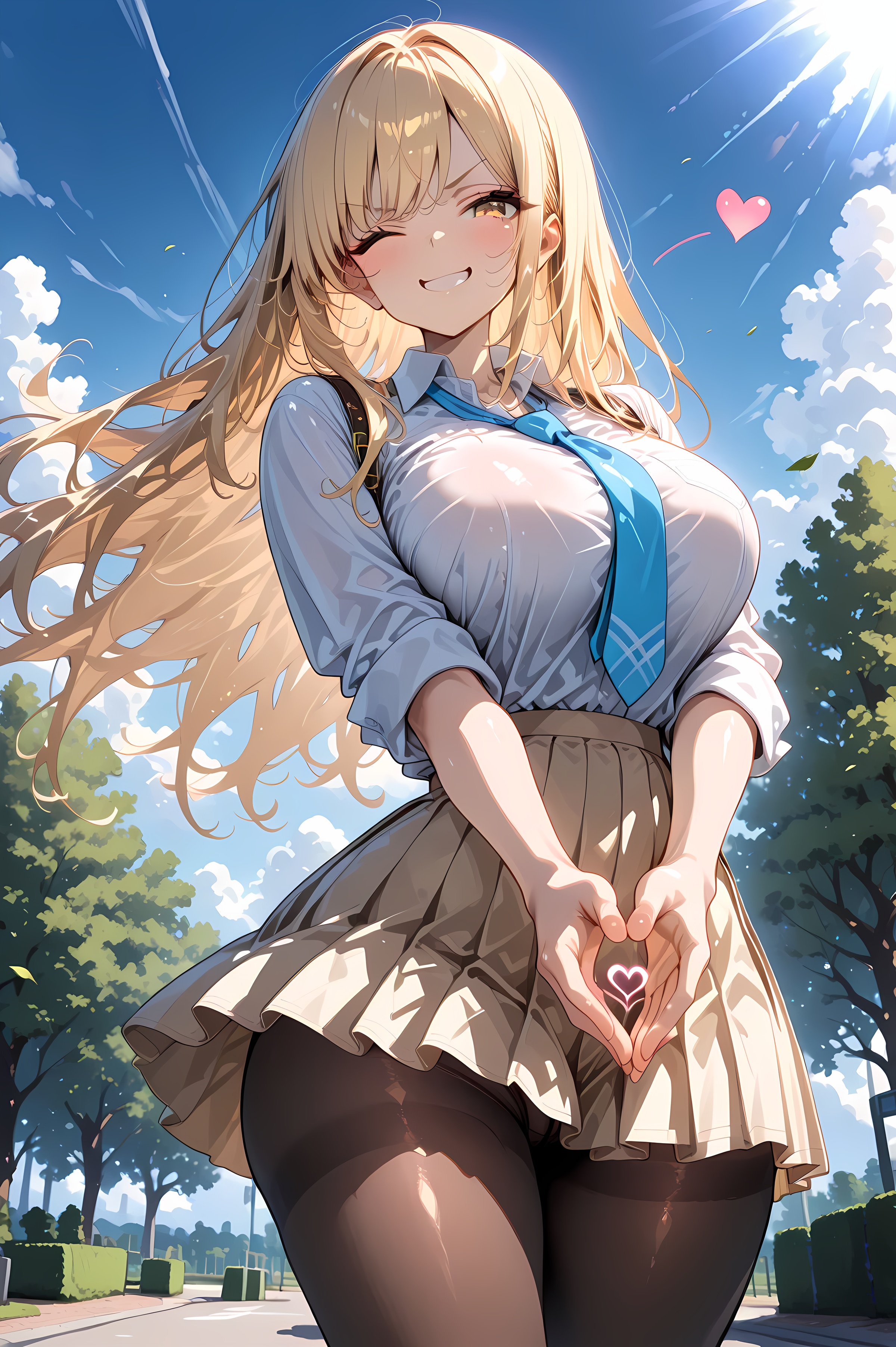 JK達から感謝 | の人気AIイラスト・グラビア