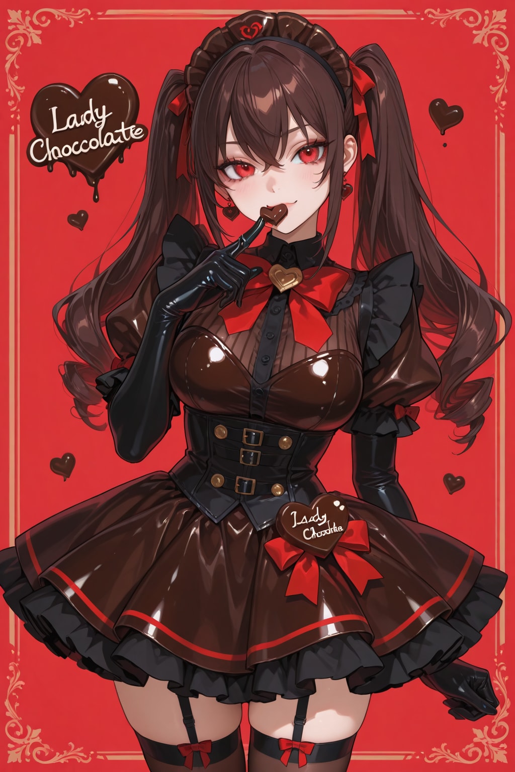 チョコレート婦人 | の人気AIイラスト・グラビア