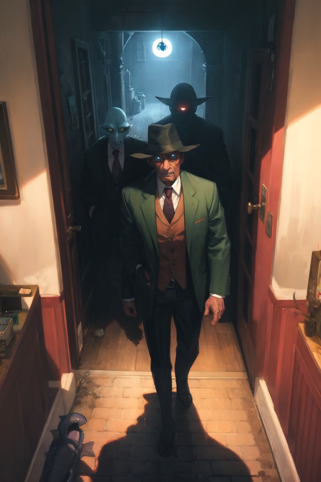 インスマスを覆う影 | の人気AIイラスト・グラビア