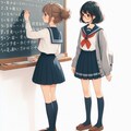 眼鏡女子 楓と金団子ちゃん 2枚目