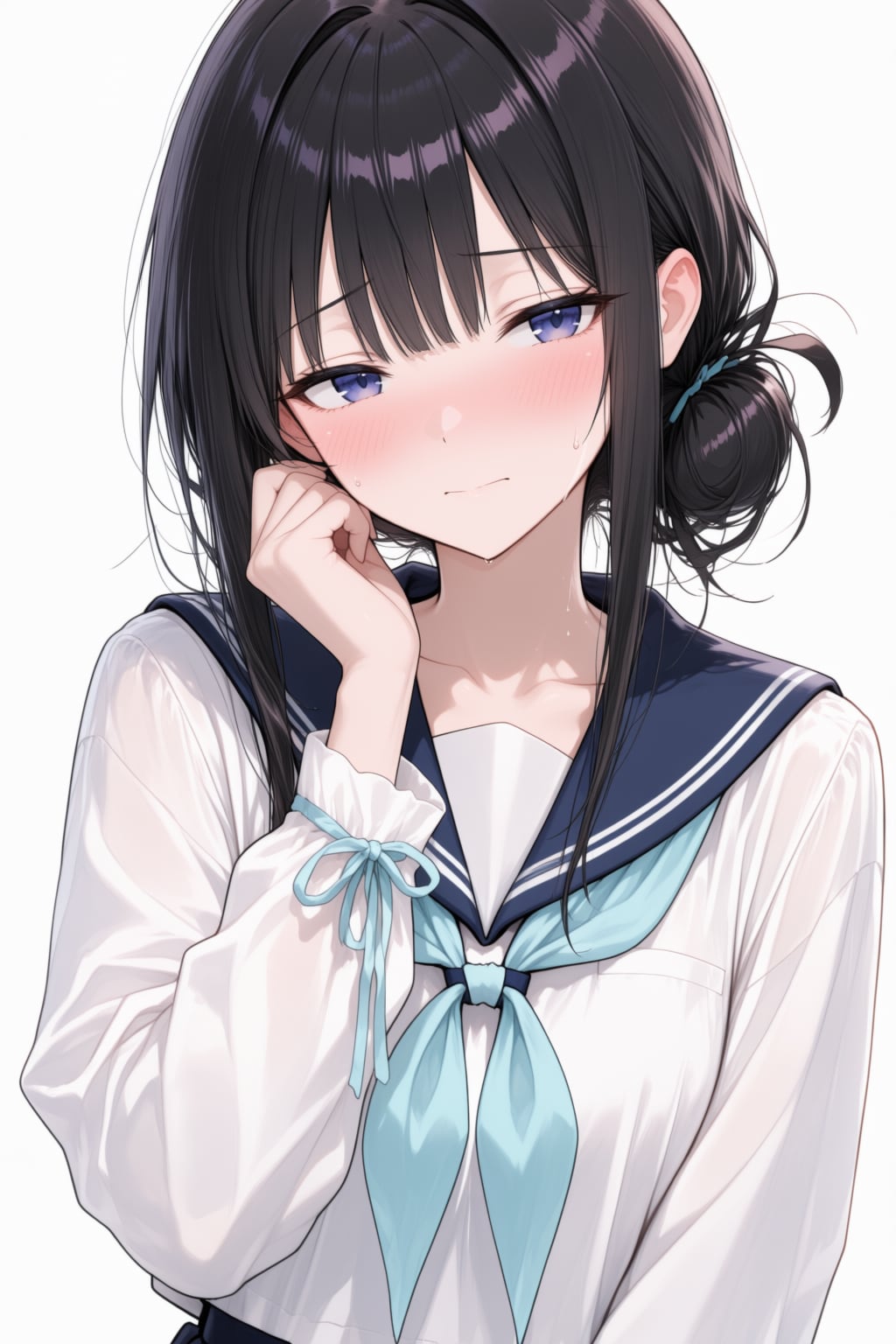 制服もじもじ