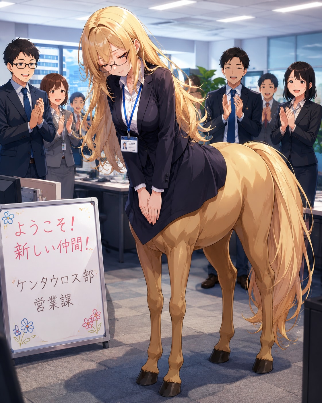 新入社員のケンタちゃん