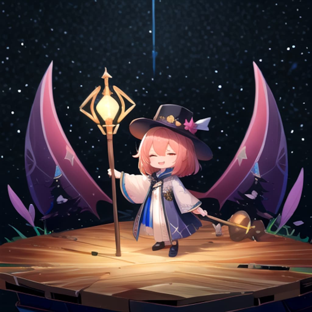 ちびっこ光魔法使い