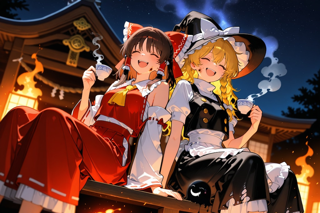 博麗神社の夜咄66話「雅なるバグの変奏曲」