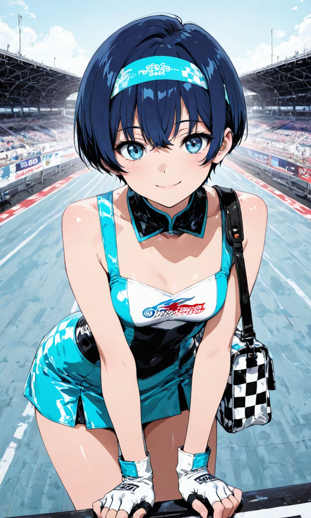 レースクイーンだ柑菜ちゃん