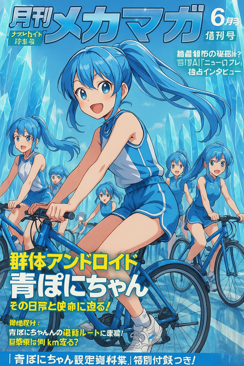 青ぽにちゃん アニメ誌風