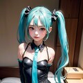 初音ミクです。004_チラッ。 12枚目